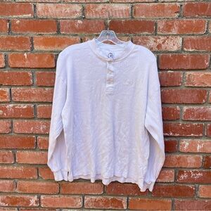 Polar Skate Co. Men’s Sweater 1/4 Button Small Winter Fall Spring BMX White